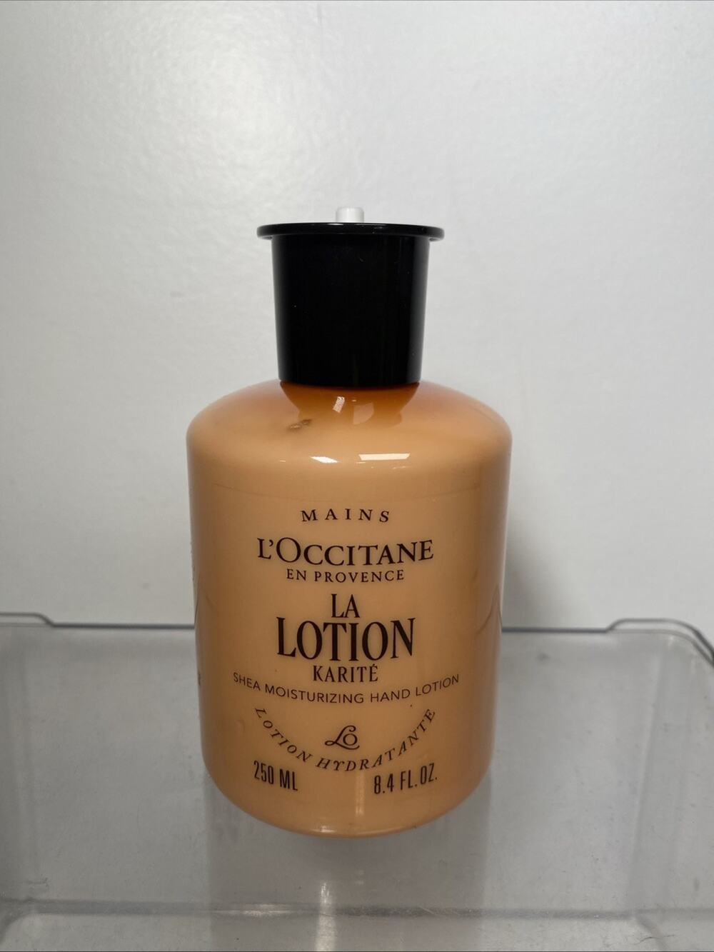 L'OCCITANE La Lotion Gentle Hand Lotion Verbena 250mL Moisturizing Nozzle Broken